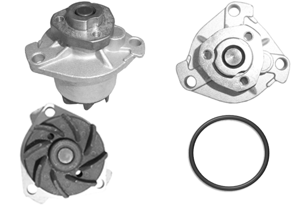 Pompe à eau, refroidissement du moteur TECDRIVE TPAE0256