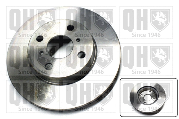 Disque de frein QUINTON HAZELL BDC5876
