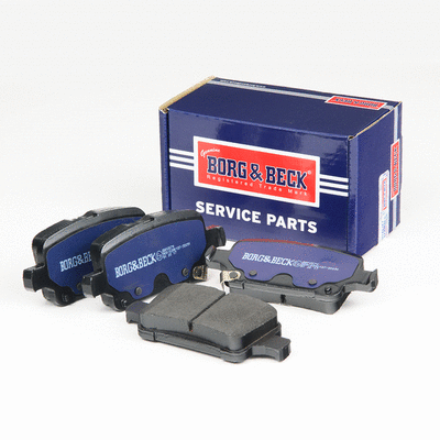 Kit de plaquettes de frein, frein à disque BORG & BECK BBP2579