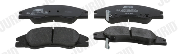 Kit de plaquettes de frein, frein à disque JURID 572585J