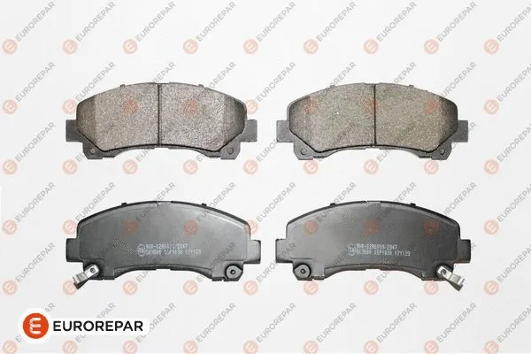 Kit de plaquettes de frein, frein à disque EUROREPAR 1667815780