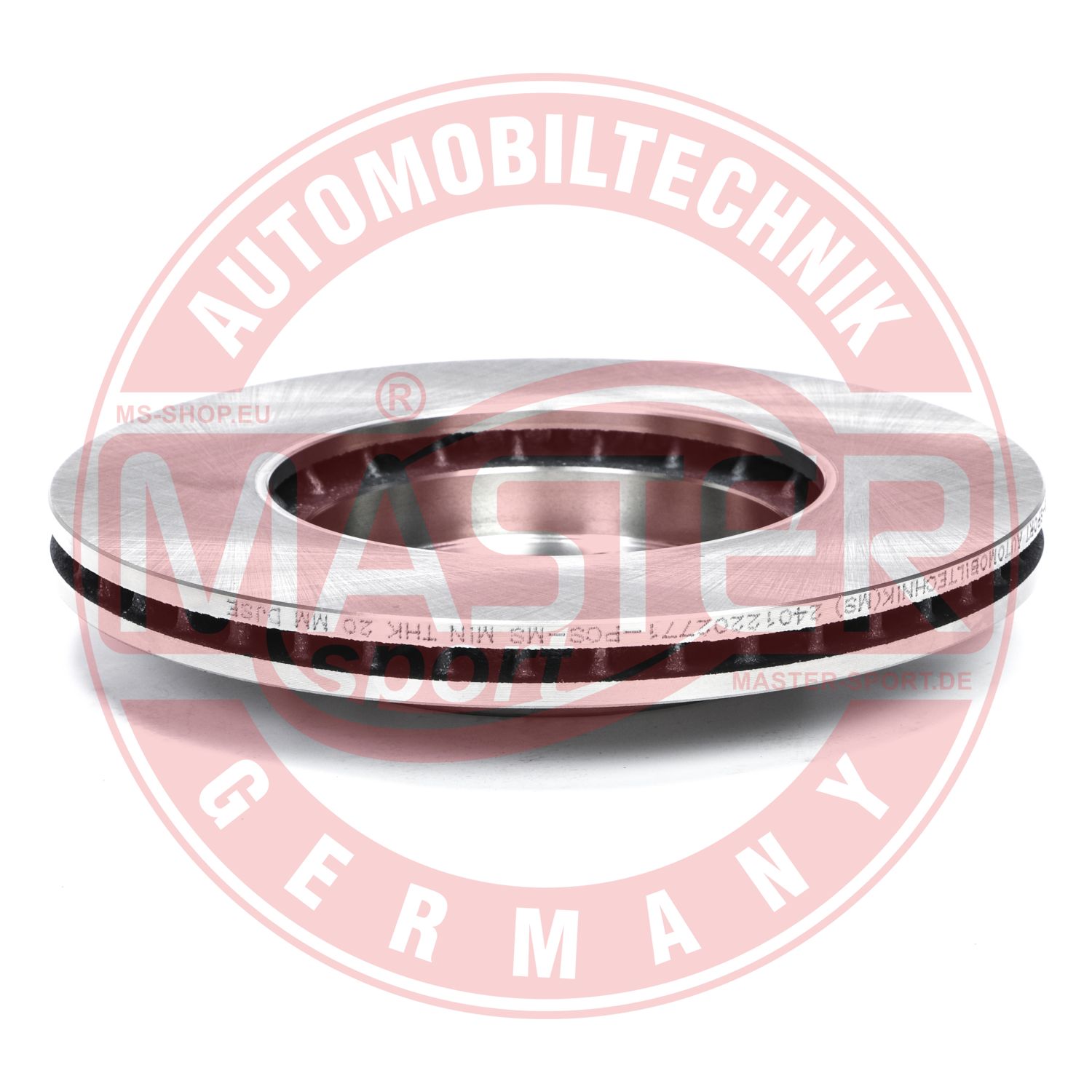 Disque de frein MASTER-SPORT GERMANY 24012202771-PCS-MS
