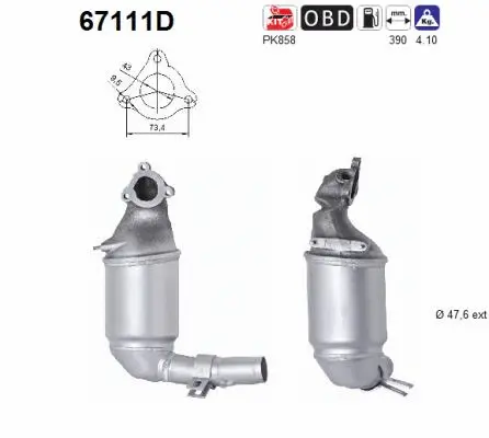 Catalyseur AS 67111D