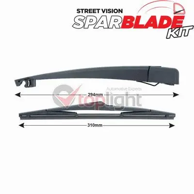 Kit de bras d'essuie-glace, nettoyage des vitres AE TOPLIGHT TRA-H7I5