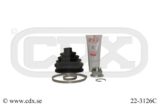 Jeu de joints-soufflets, arbre de commande CDX 22-3126C