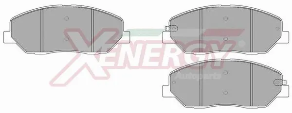 Kit de plaquettes de frein, frein à disque AP XENERGY X41048