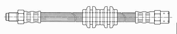 Flexible de frein CEF 510012