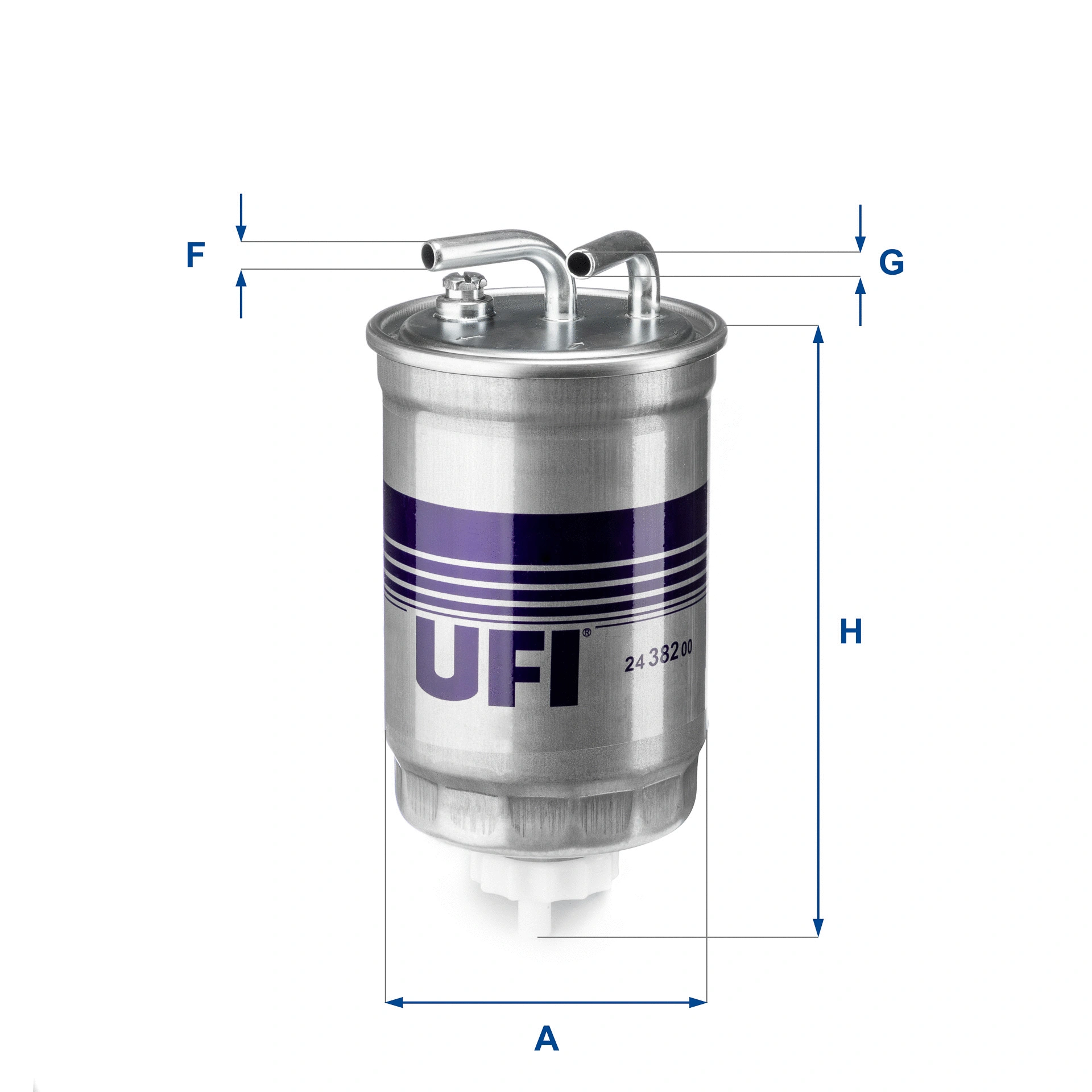 Filtre à carburant UFI 24.382.00