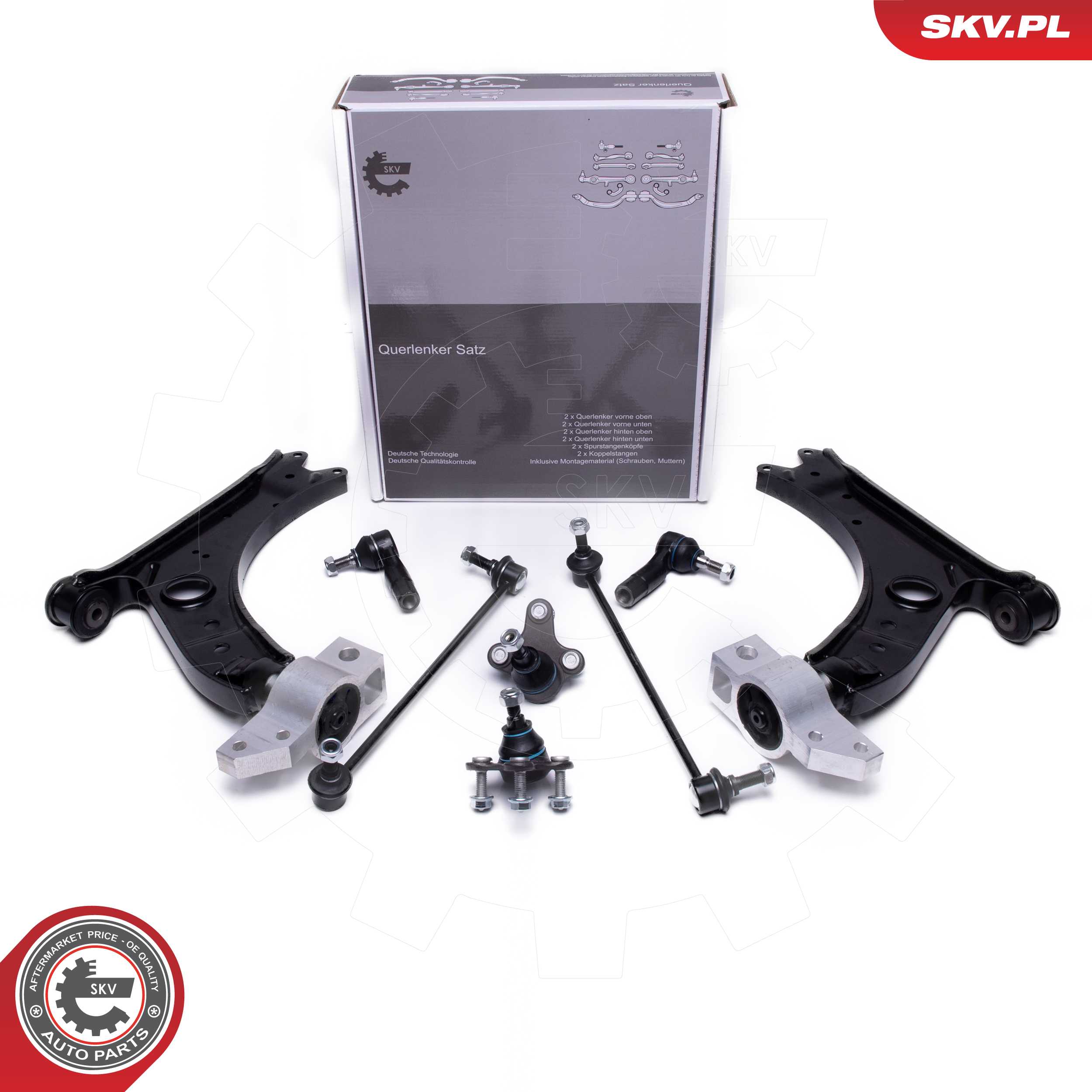 Jeu de bras, suspension de roue ESEN SKV 04SKV780