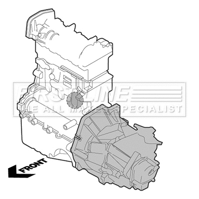 Support moteur FIRST LINE FEM3873