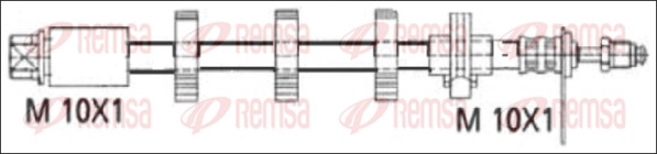 Flexible de frein REMSA G1901.67