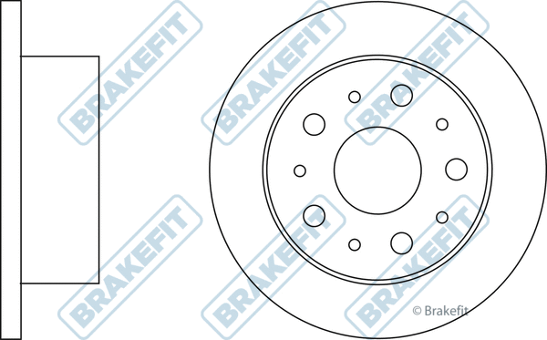 Disque de frein APEC SDK6566