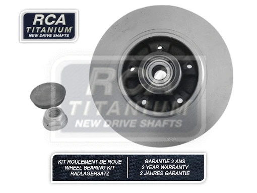 Disque de frein RCA FRANCE RCABK14
