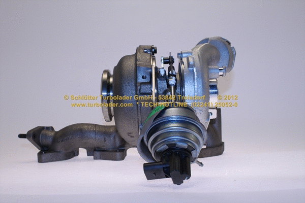 Turbocompresseur, suralimentation SCHLÜTTER TURBOLADER 172-08380MAX