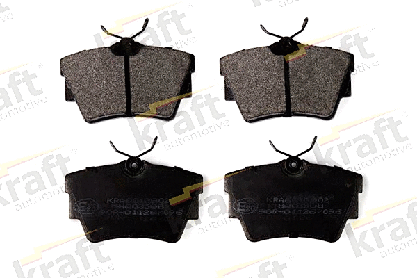 Kit de plaquettes de frein, frein à disque KRAFT AUTOMOTIVE 6010902