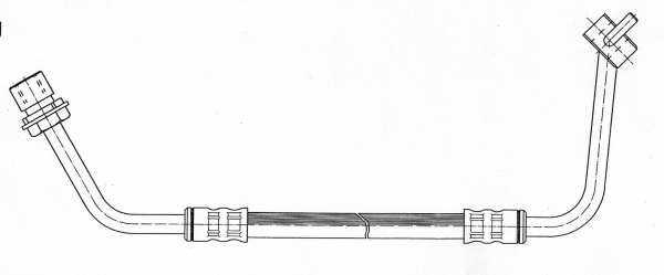 Flexible de frein CEF 510545