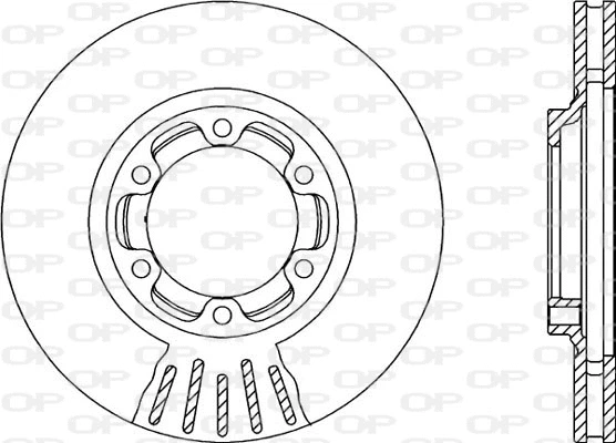 Disque de frein OPEN PARTS BDR2122.20