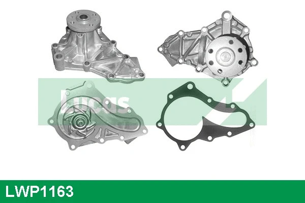Pompe à eau, refroidissement du moteur LUCAS LWP1163