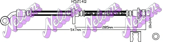 Flexible de frein KAWE H5214Q