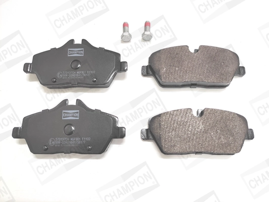 Kit de plaquettes de frein, frein à disque CHAMPION 573137CH