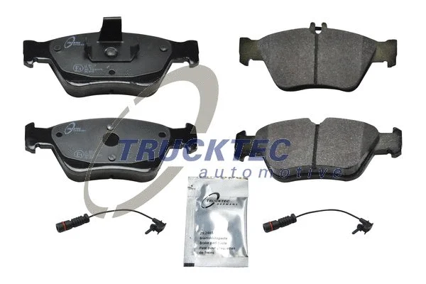 Kit de plaquettes de frein, frein à disque TRUCKTEC AUTOMOTIVE 02.35.122