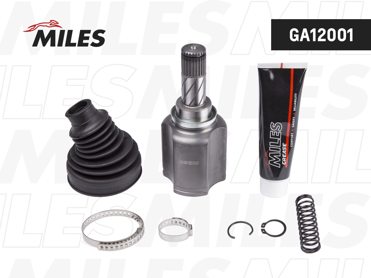 Jeu de joints, arbre de transmission MILES GA12001