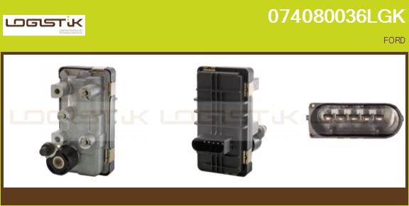 Détendeur de suralimentation LGK 074080036LGK