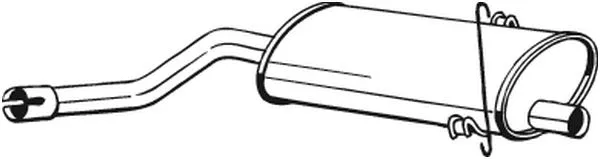 Silencieux central BOSAL 215-761