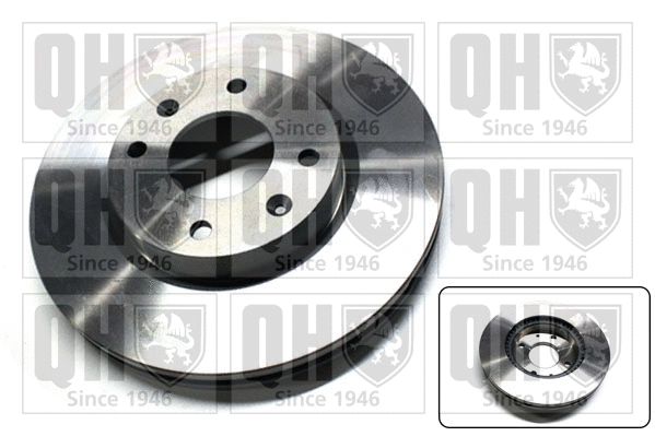 Disque de frein QUINTON HAZELL BDC5407