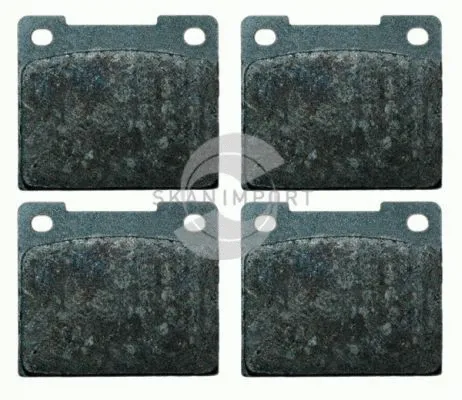 Kit de plaquettes de frein, frein à disque SKANIMPORT BB 164