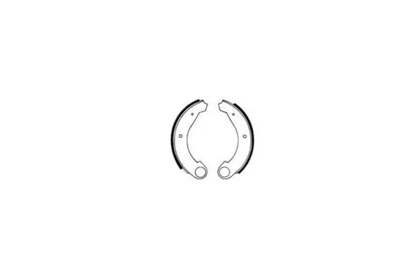 Jeu de mâchoires de frein E.T.F. 09-0012