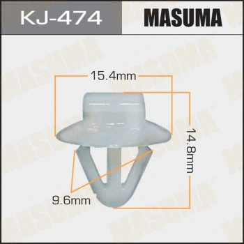 Clip, enjoliveur MASUMA KJ-474