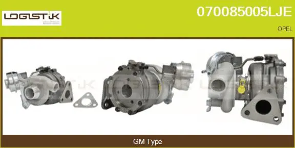 Turbocompresseur, suralimentation LGK 070085005LJE