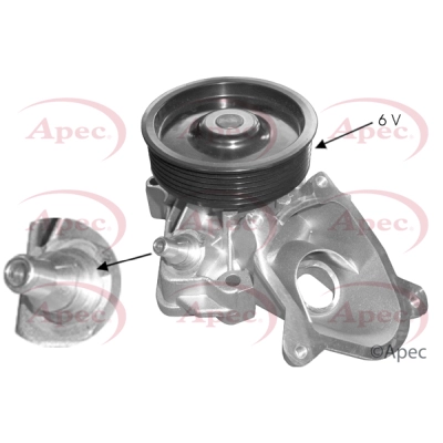 Pompe à eau, refroidissement du moteur APEC AWP1109
