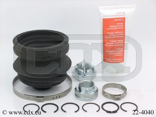 Jeu de joints-soufflets, arbre de commande CDX 22-4040