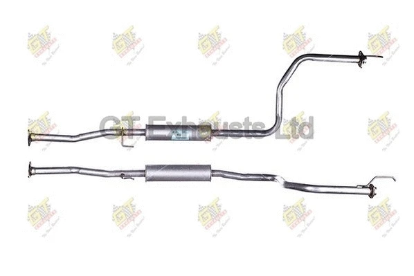 Silencieux central GT Exhausts GHA226