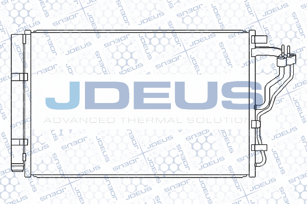 Condenseur, climatisation JDEUS M-7540600