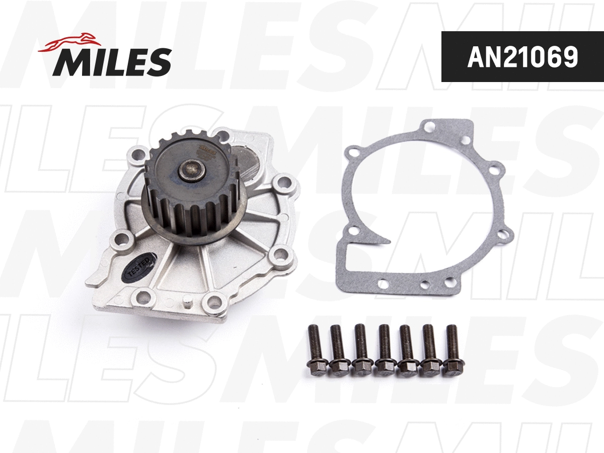 Pompe à eau, refroidissement du moteur MILES AN21069