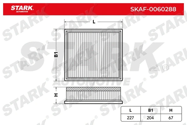 Filtre à air Stark SKAF-0060288
