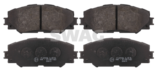 Kit de plaquettes de frein, frein à disque SWAG 81 91 6650