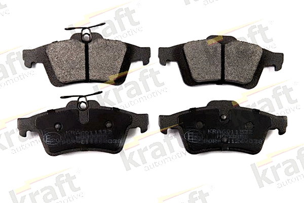 Kit de plaquettes de frein, frein à disque KRAFT AUTOMOTIVE 6011532