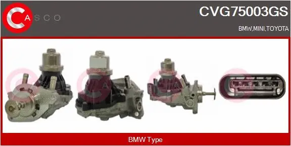 Vanne EGR CASCO CVG75003GS