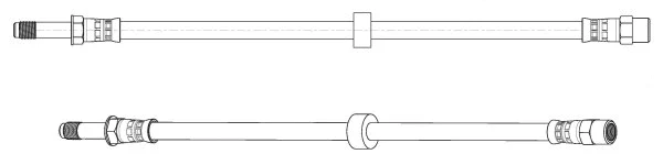 Flexible de frein CEF 514619
