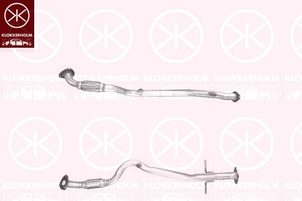 Tuyau d'échappement KLOKKERHOLM 50538631