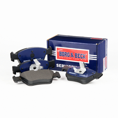 Kit de plaquettes de frein, frein à disque BORG & BECK BBP1454