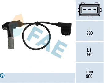 Capteur d'angle, vilebrequin FAE 79245