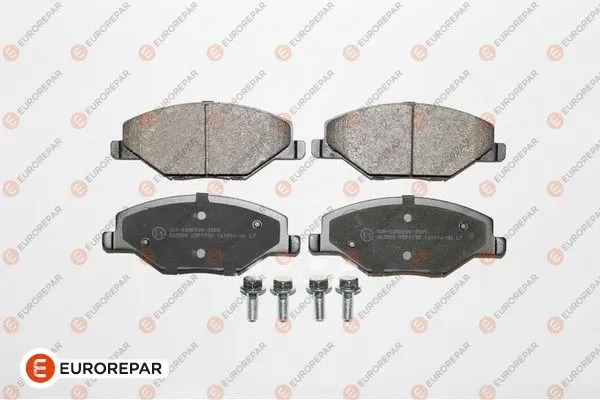Kit de plaquettes de frein, frein à disque EUROREPAR 1639378680