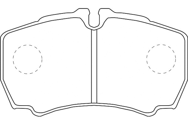 Kit de plaquettes de frein, frein à disque Omnicraft 2135616