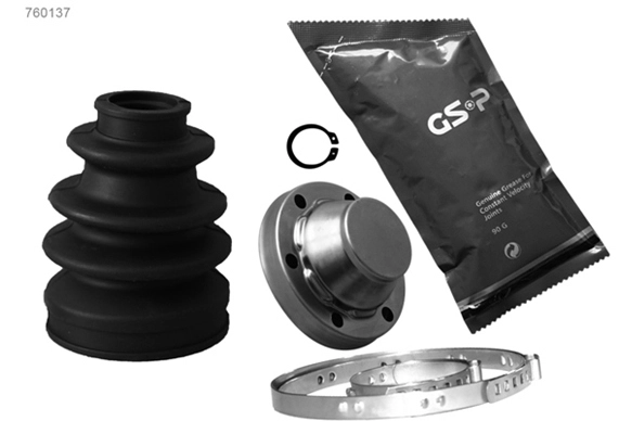 Jeu de joints-soufflets, arbre de commande GSP-BR 760137