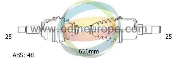 Arbre de transmission 4X4 ESTANFI EST-18-081861